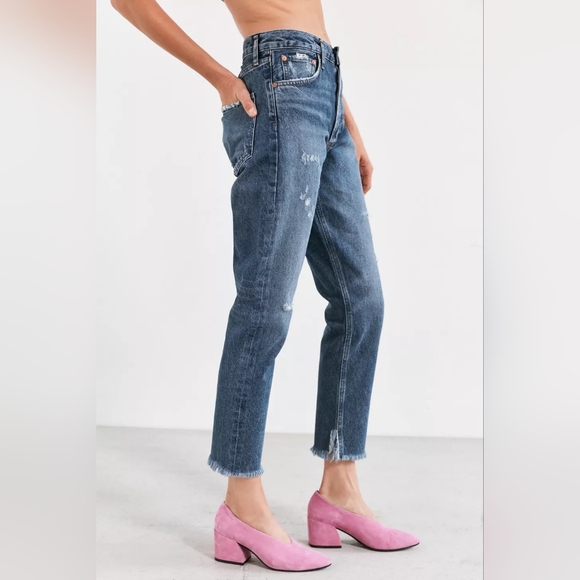 AGOLDE Jamie High Rise Classic Jean - Size 23 - Lowdown - Picture 2 of 16